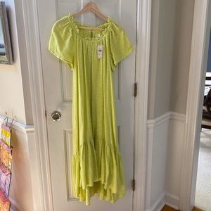 Anthropologie Maeve Selah High-Low Maxi Dress